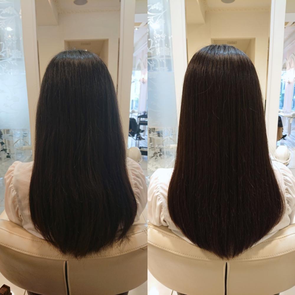 縮毛矯正 BEFORE&AFTER