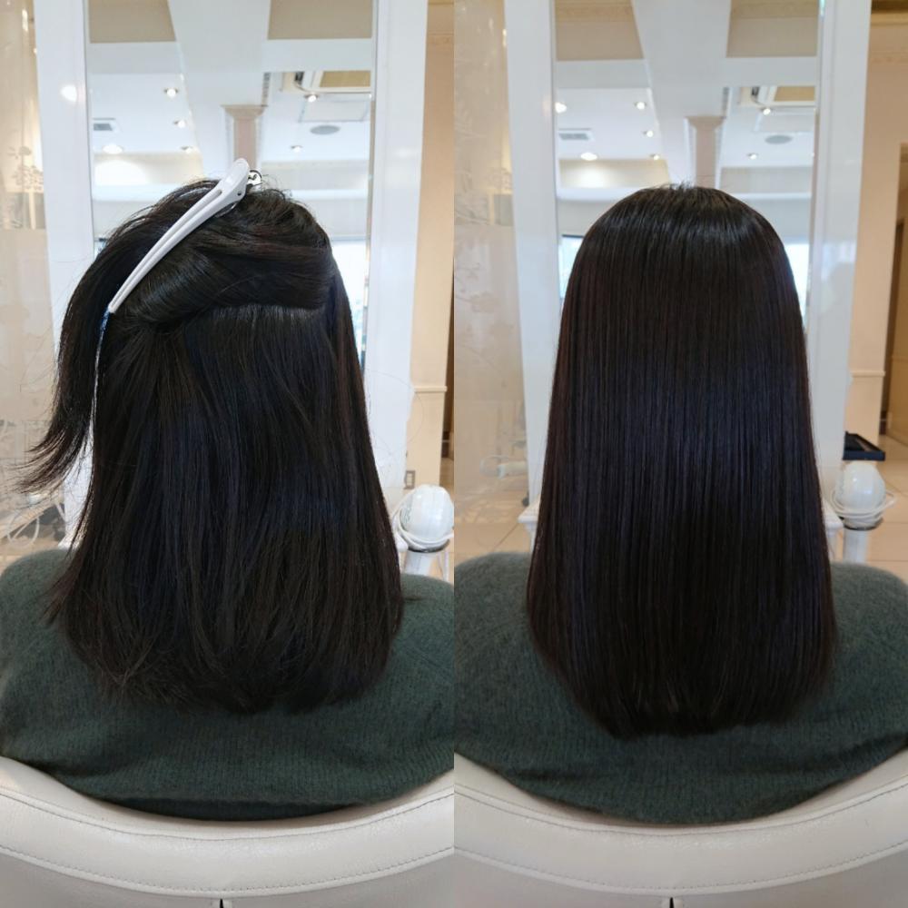 縮毛矯正 BEFORE&AFTER