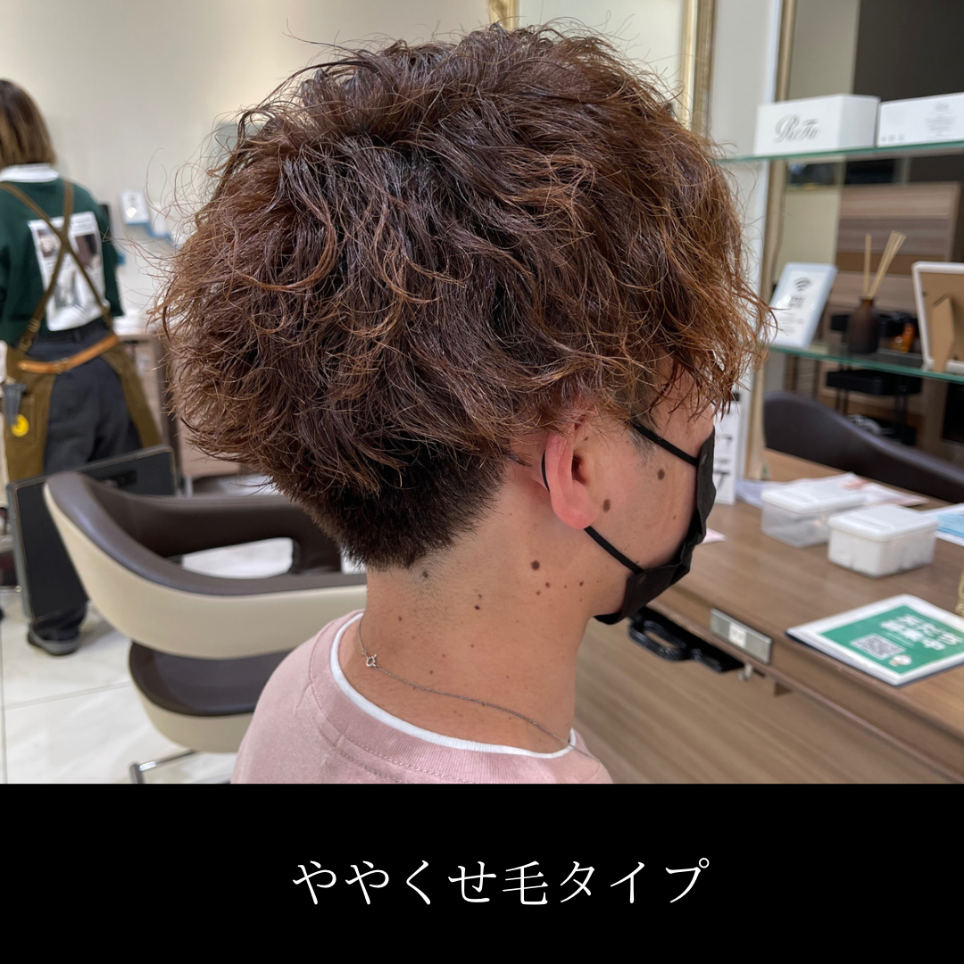 case2「ややくせ毛タイプ」