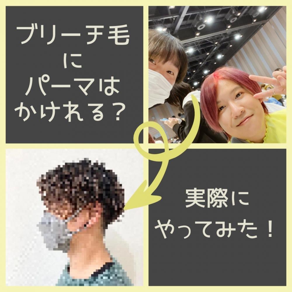 ブリーチ毛にパーマはかけれる？検証してみた！