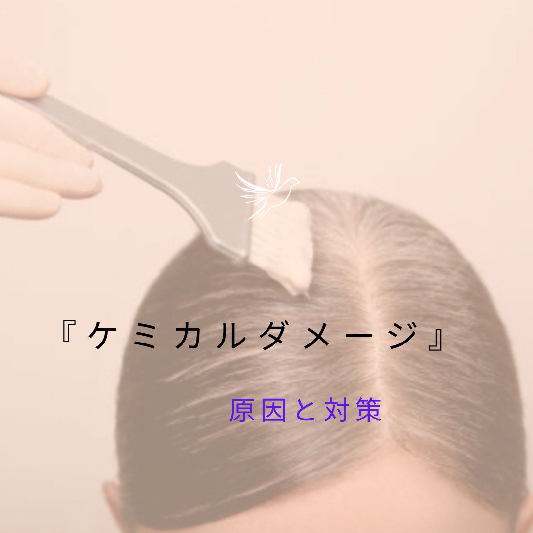 『切れ毛』の原因と対策①ケミカルダメージ