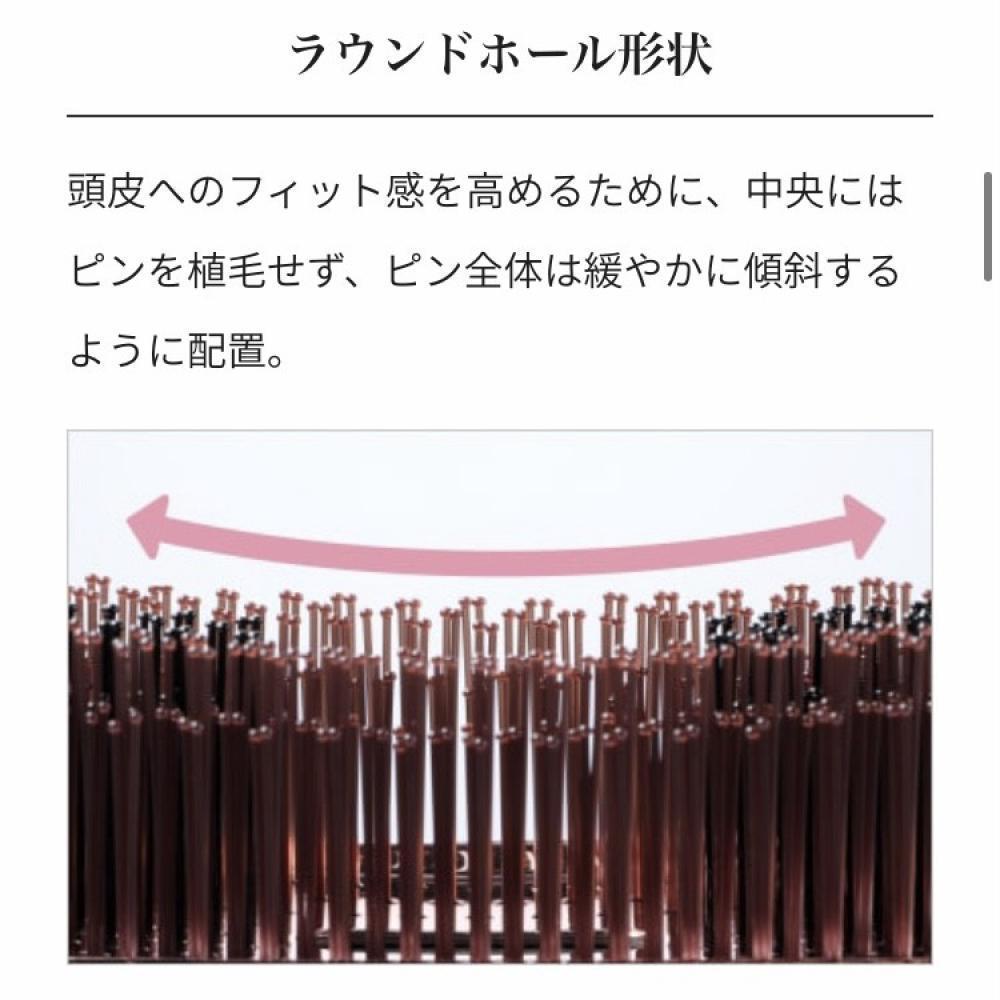 もっちり体感で優しいのに、しっかり洗浄する独自構造　その1，ラウンドホール形状