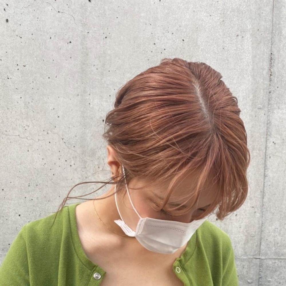 アプリコットオレンジ　※ヘアカラー
