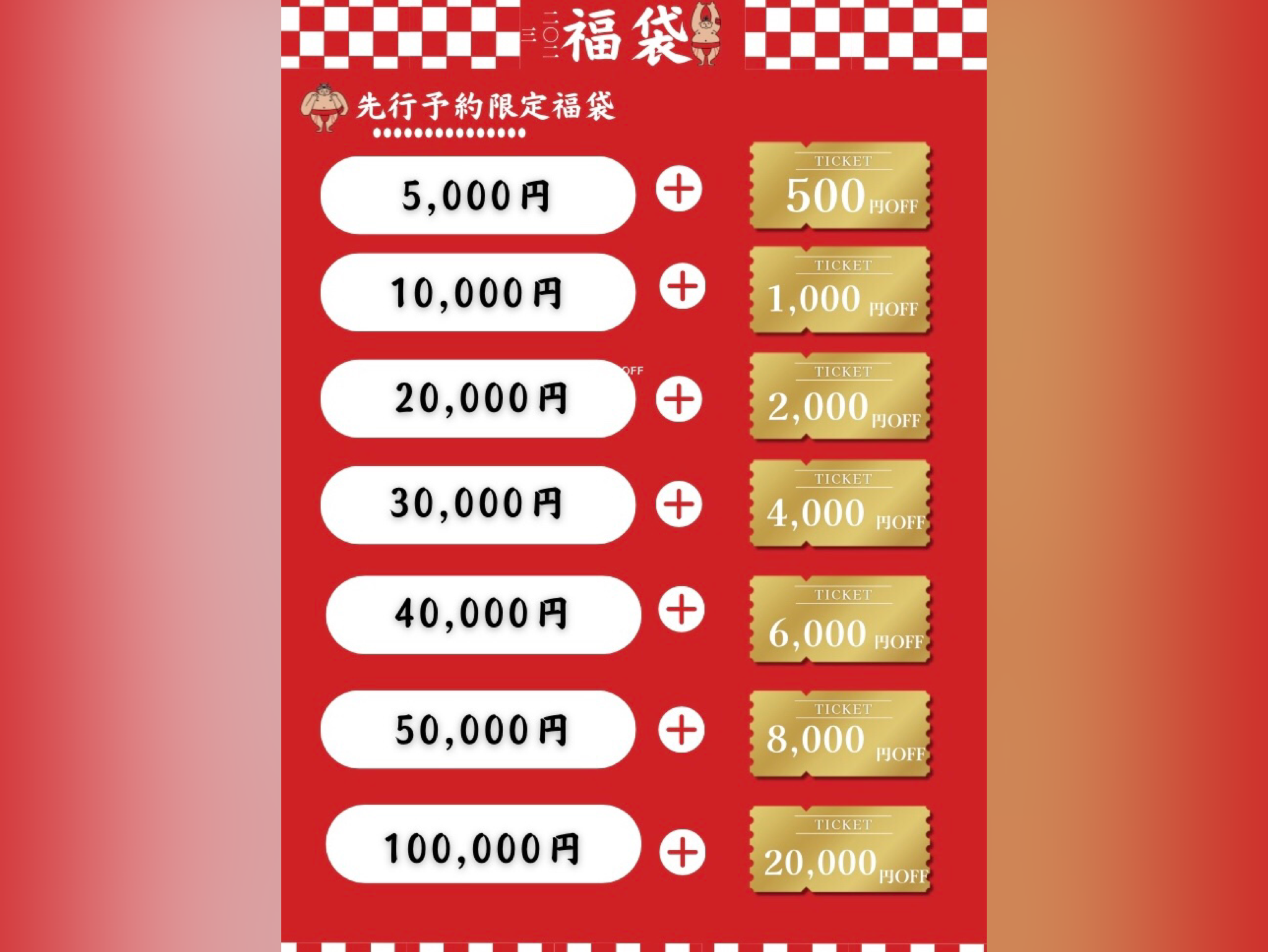 福袋購入者には嬉しい特典も☆
