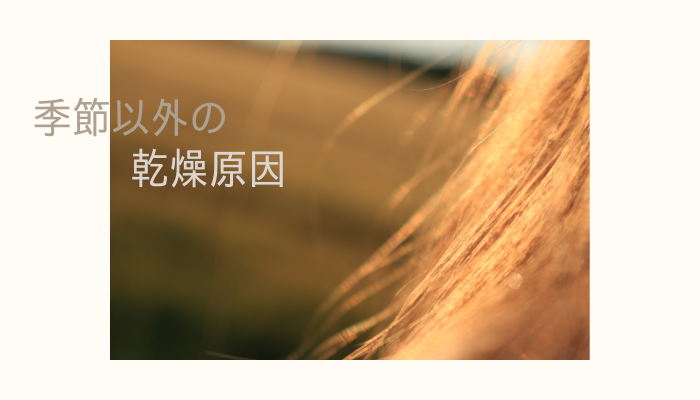 別の乾燥原因