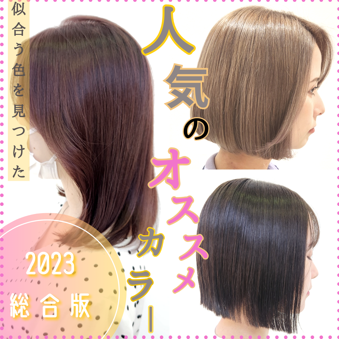 【2023年】人気が高かったカラーTOP３！！Ash十日市場店盤