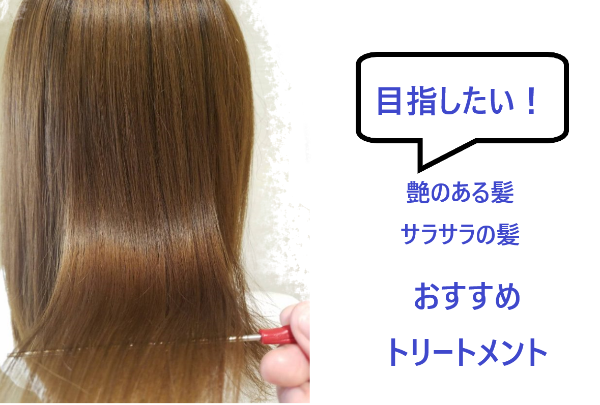 不動の人気！艶髪を目指すトリートメント