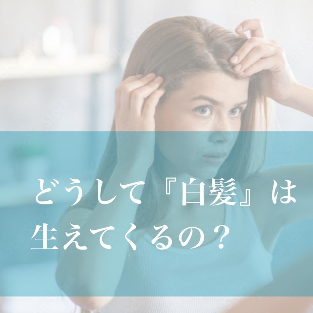 どうして『白髪』は生えるの？
