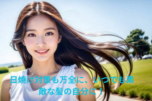 日焼け対策も万全に、いつでも素敵な髪の自分に！