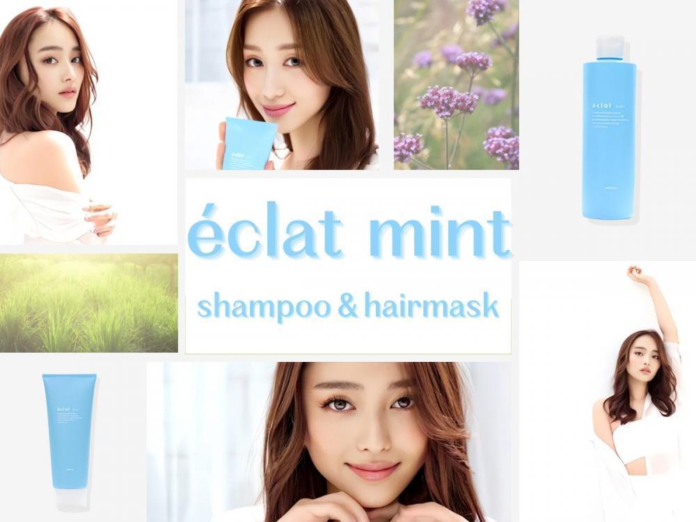 新発売！！éclat mint 『新発売のエクラミントシリーズで髪と頭皮の 夏ケアをより快適に』