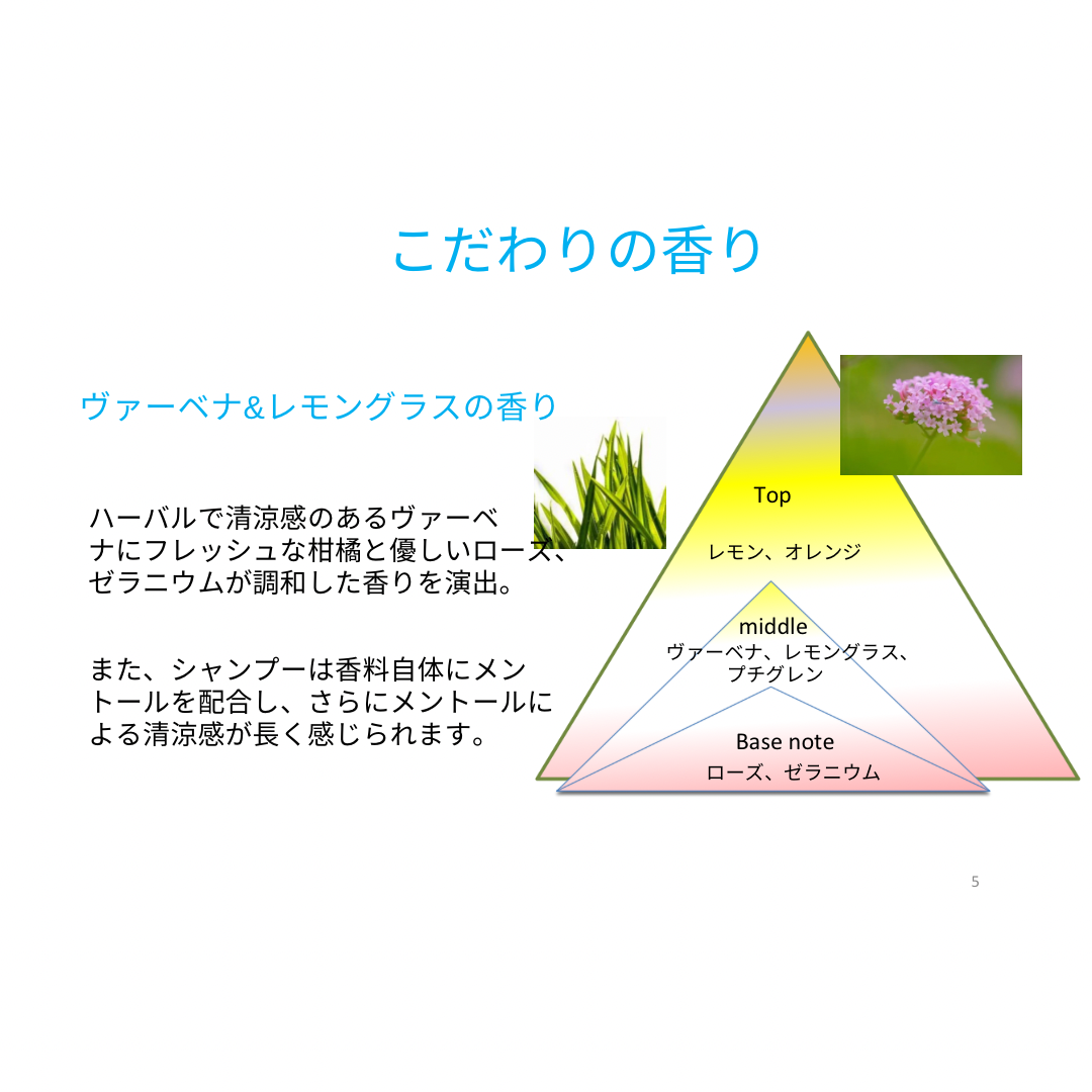 こだわりの香り