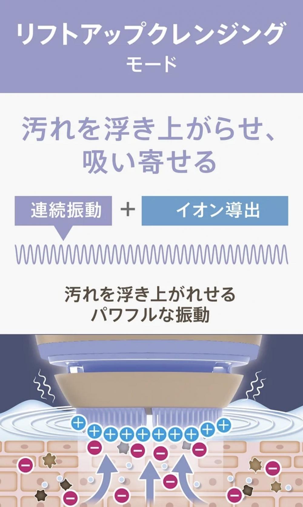 リフトアップクレンジングモード2