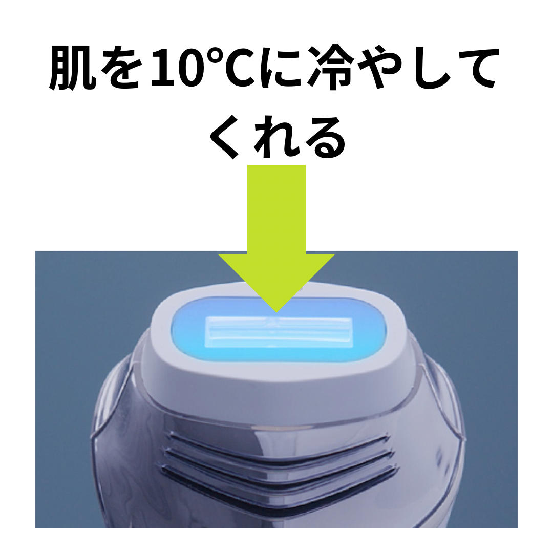 アイストーニングシステムという名の痛く無いムダ毛ケア