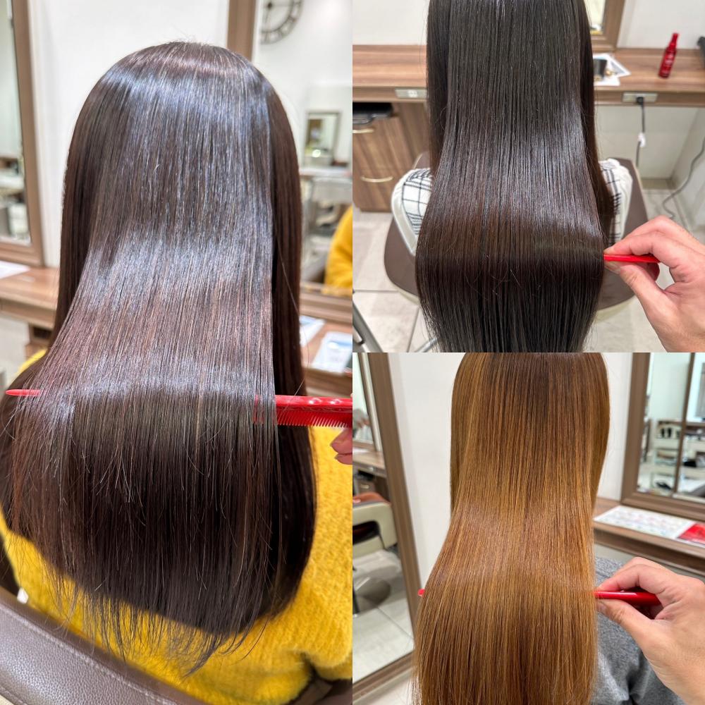 美しいストレートヘアを手に入れるために