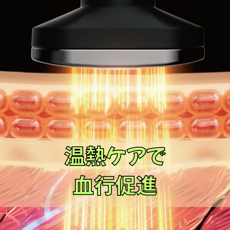 温熱ケアで血行促進