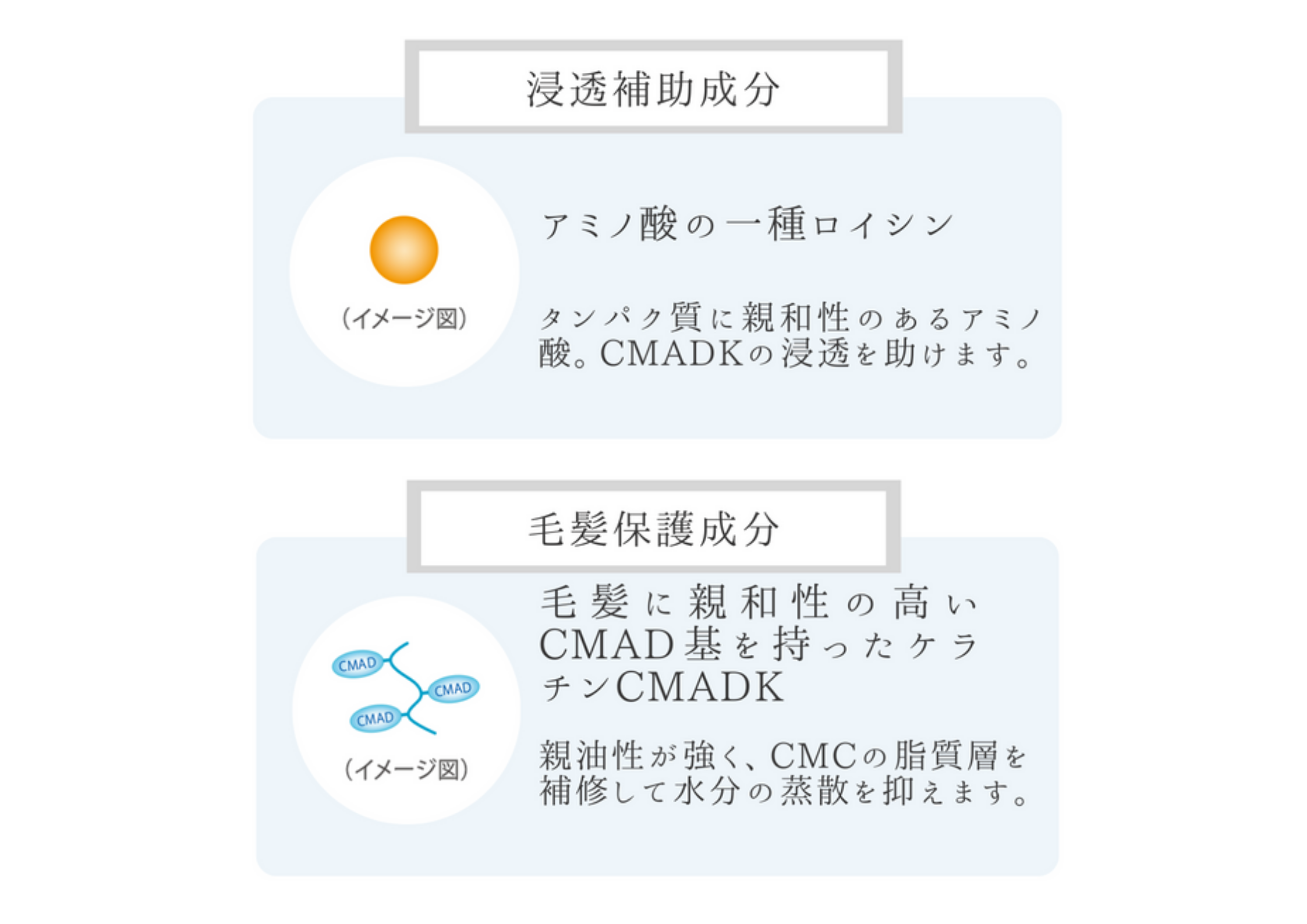 『CMADK』という補修力の秘密