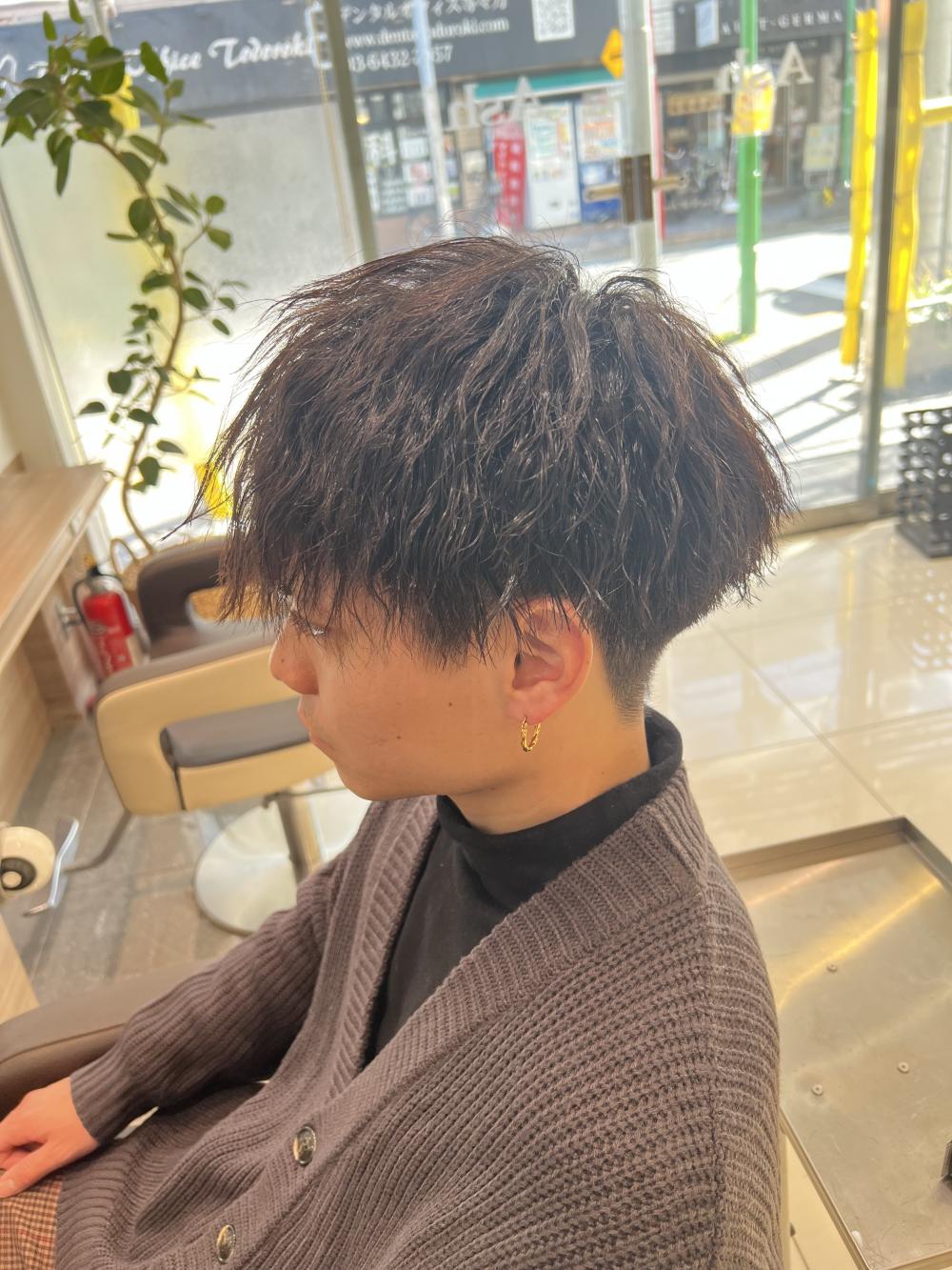 ② ツイストスパイラルパーマ