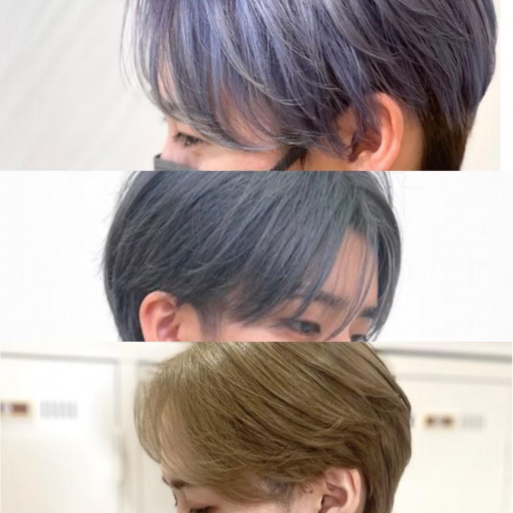 前髪をシースルーにして爽やかに