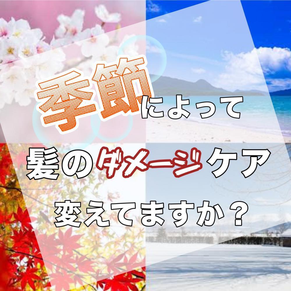季節によってヘアケア変えてますか？