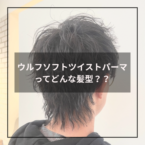 ウルフソフトツイストパーマってどんな髪型？
