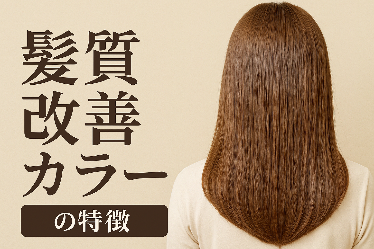 髪を染めるたび、きれいになる