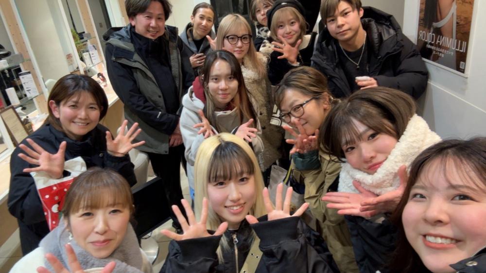 総勢10名のスタイリストが在籍！