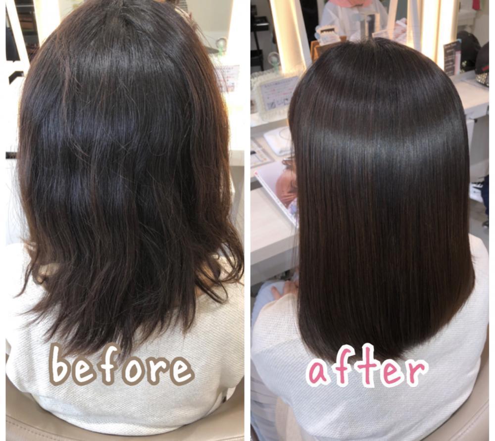 髪質改善の画像はなんでストレートなの？