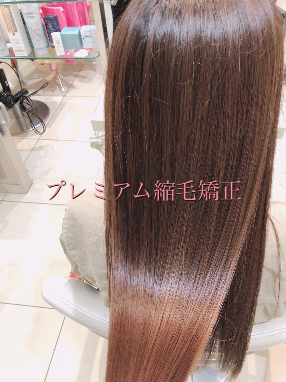 梅雨に向けて縮毛矯正を考えている方にはプレミアム縮毛矯正がオススメです！