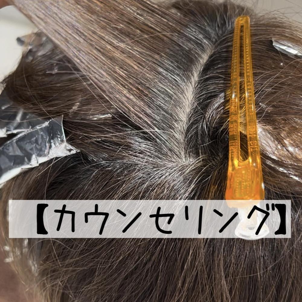 ハイライトの手順1【カウンセリング】