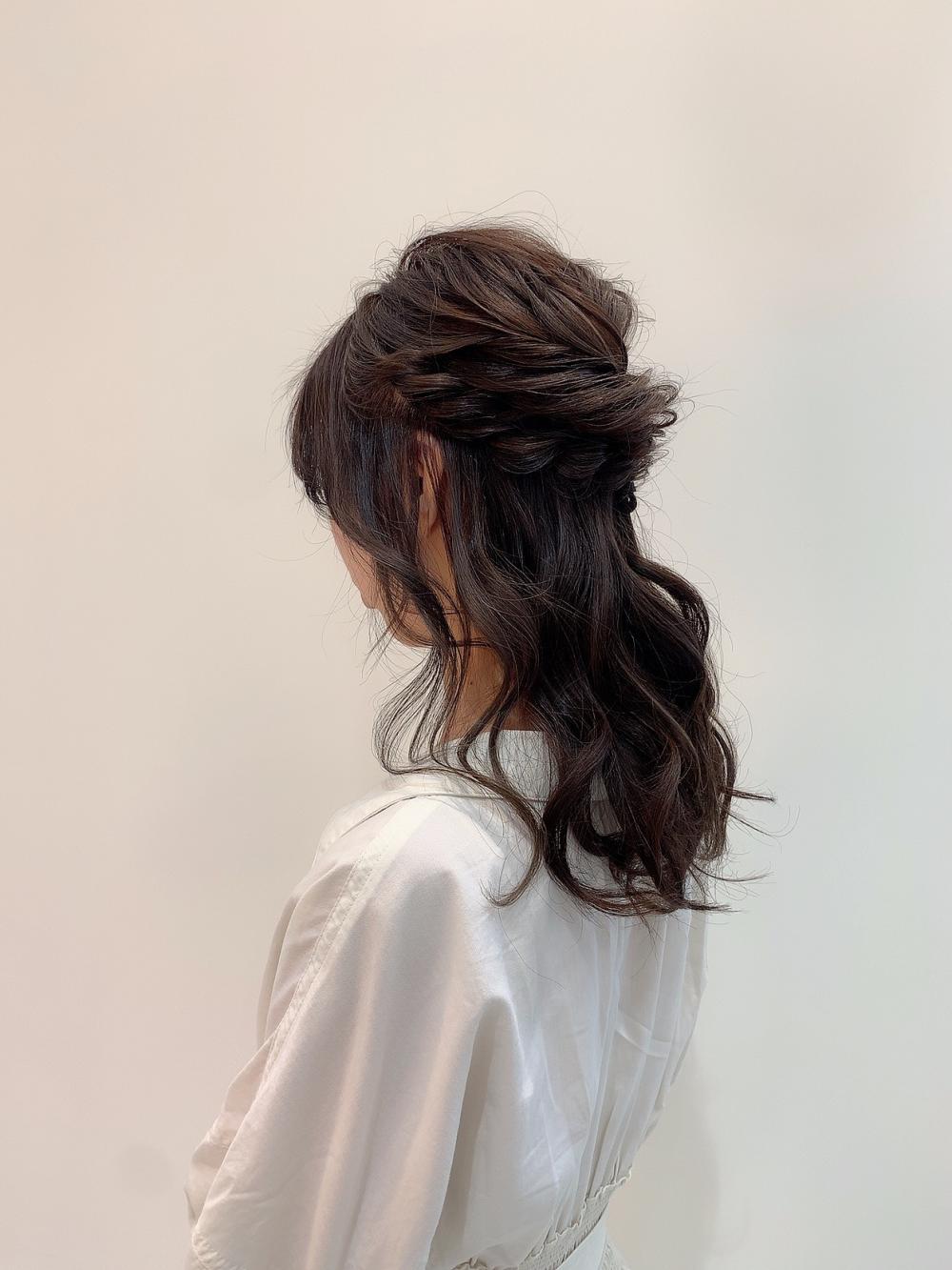 先取り秋のヘアカラー♪