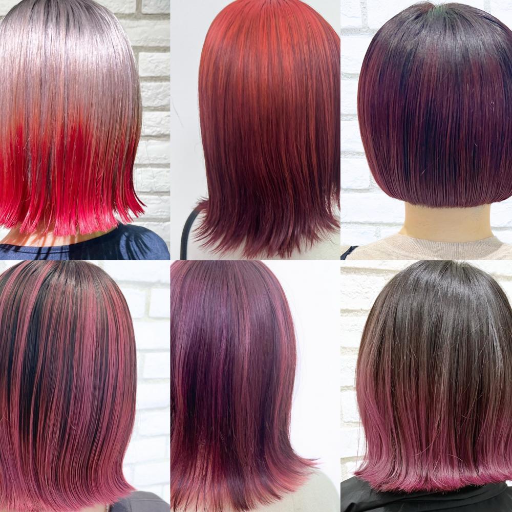 【レッド系】ヘアカラーのおすすめ