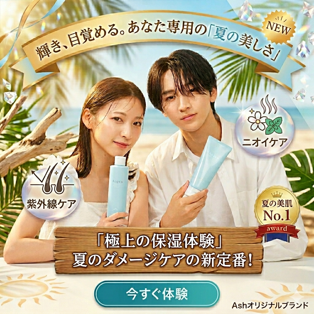 【2026年最新版】夏の紫外線・頭皮ケアはエクラミント｜Ash荻窪店スタッフおすすめ