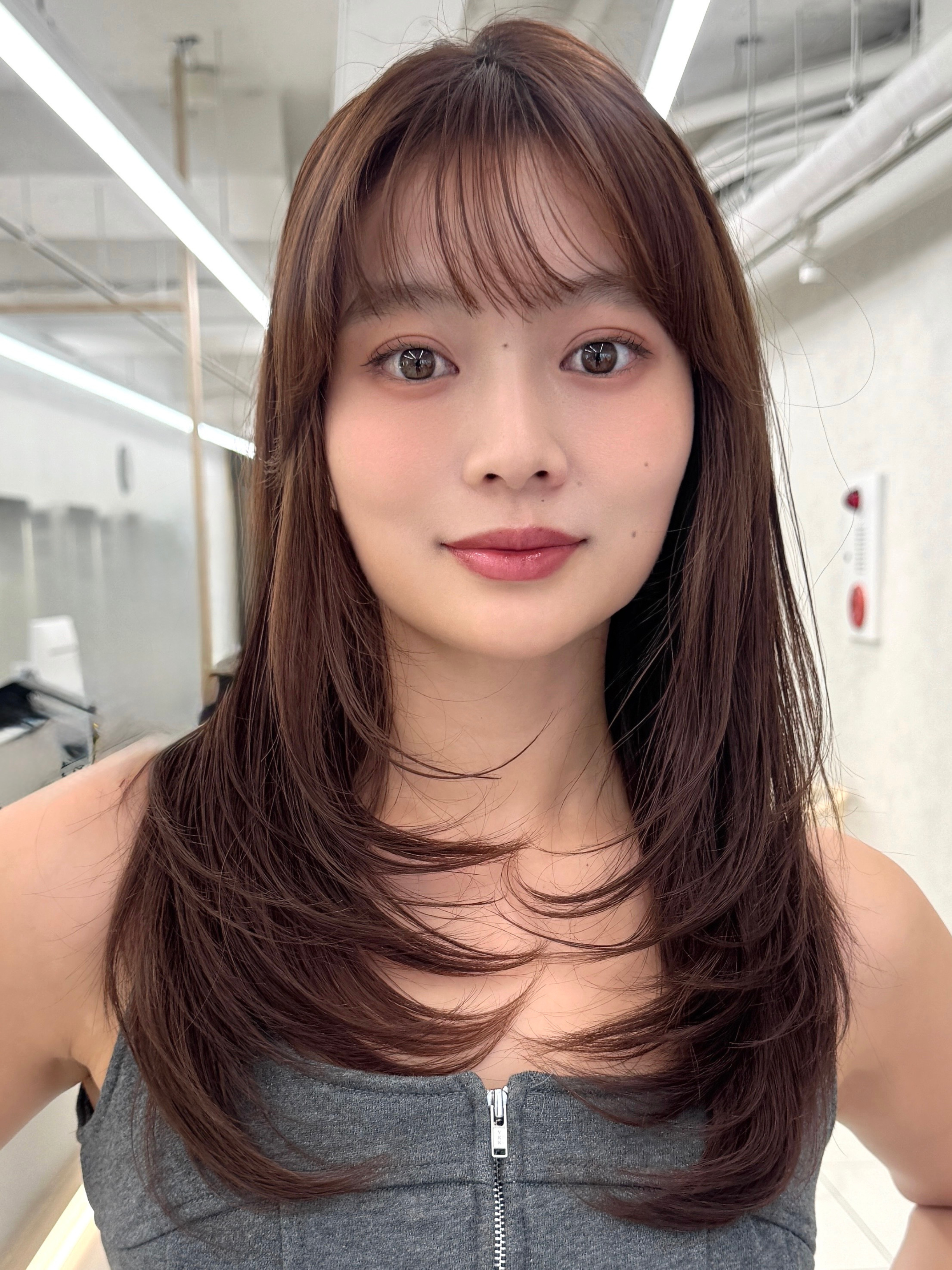 大人っぽく見せる高めレイヤー