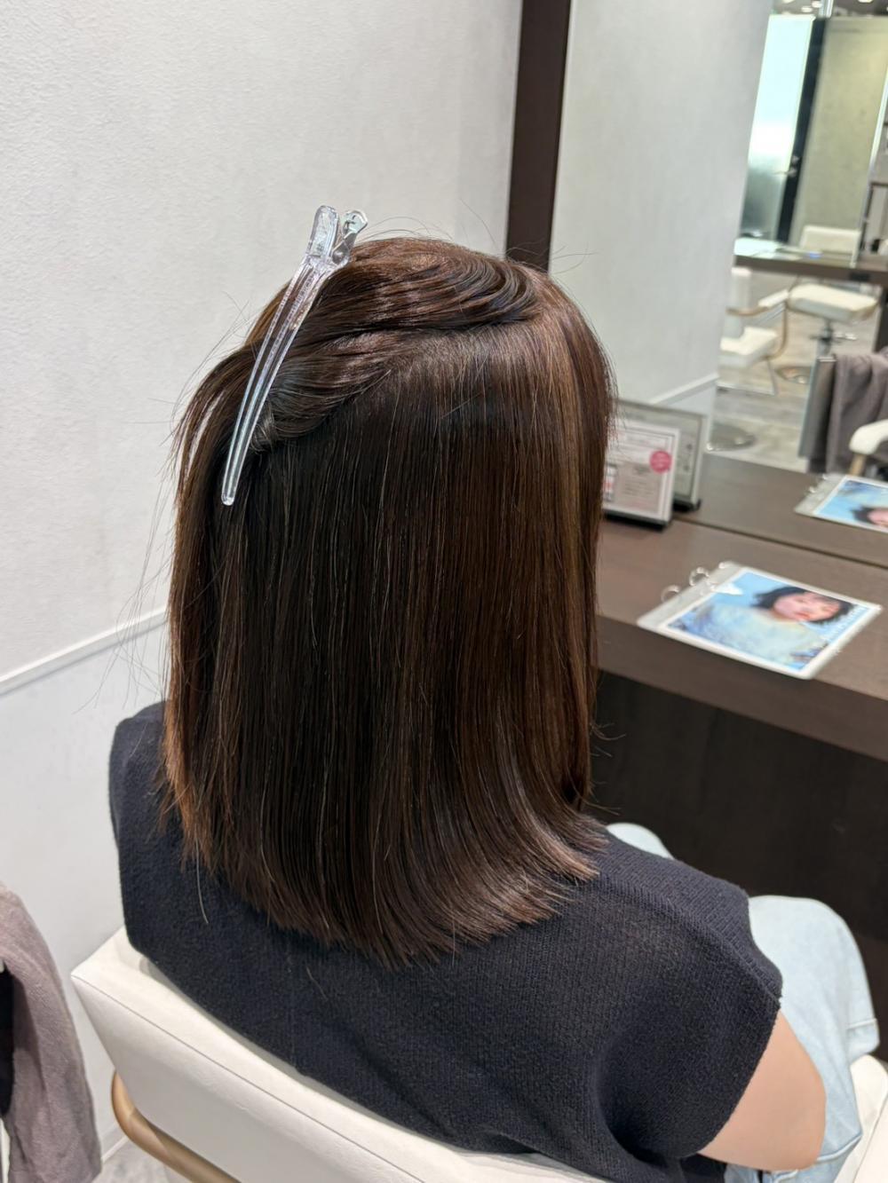 半年周期のお客様の仕上がり