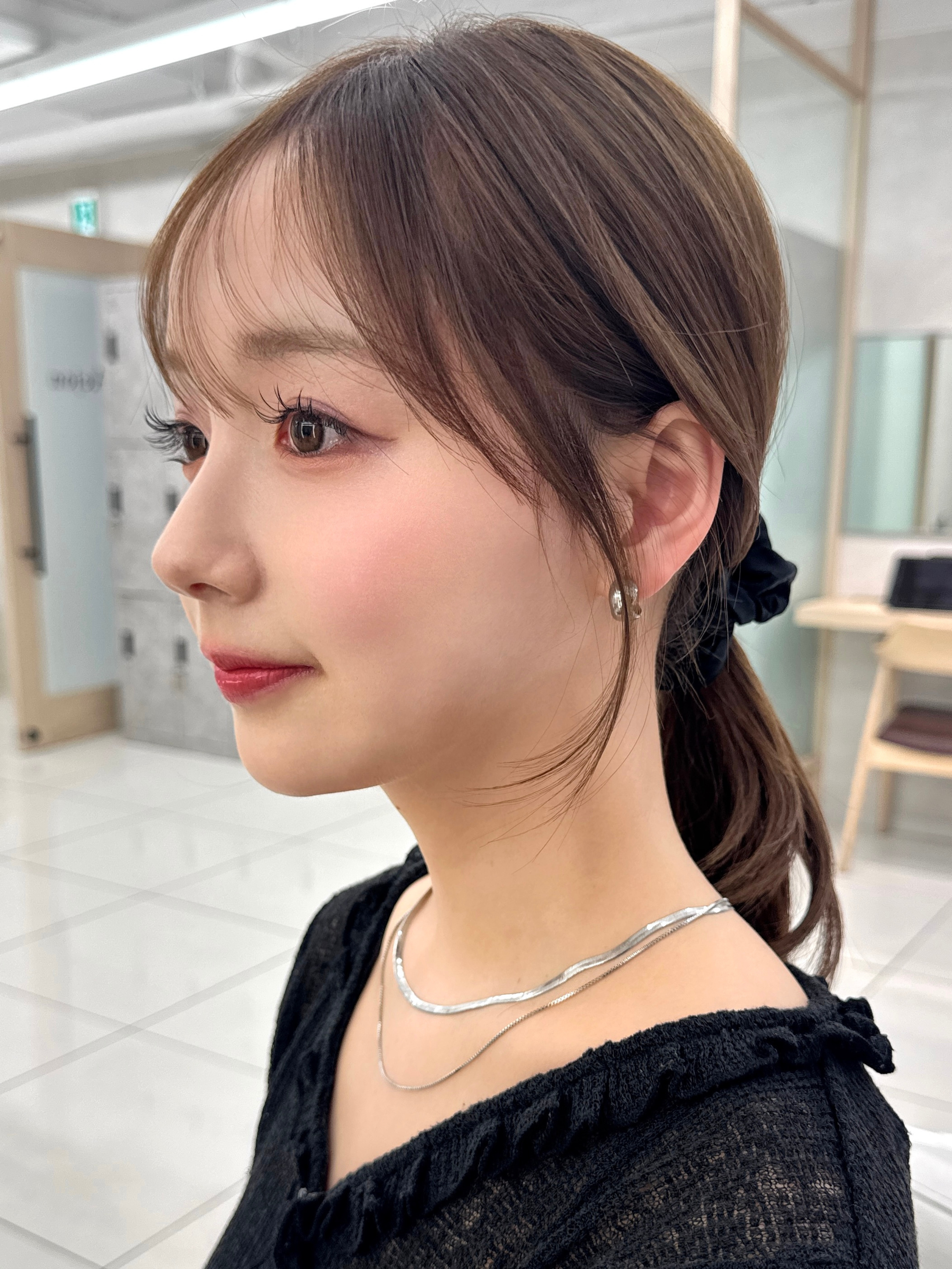 垢抜けたい人向け韓国風抜け感前髪