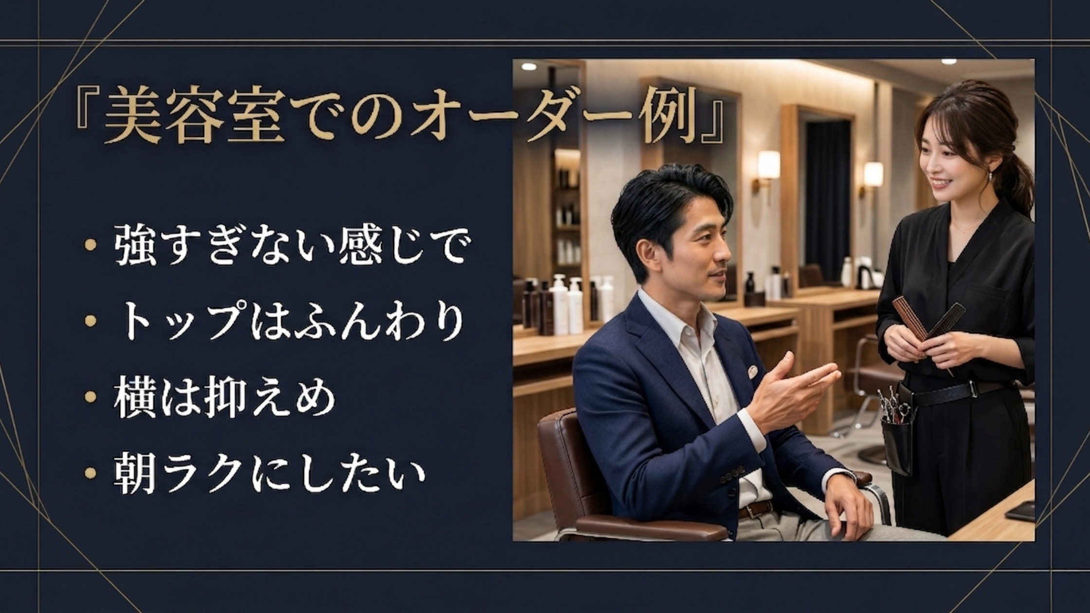 美容室での正しいオーダー方法