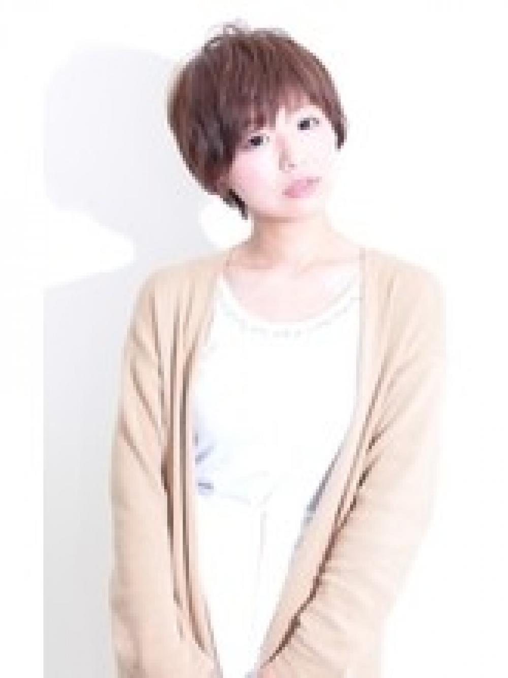 大人可愛い小顔ショート