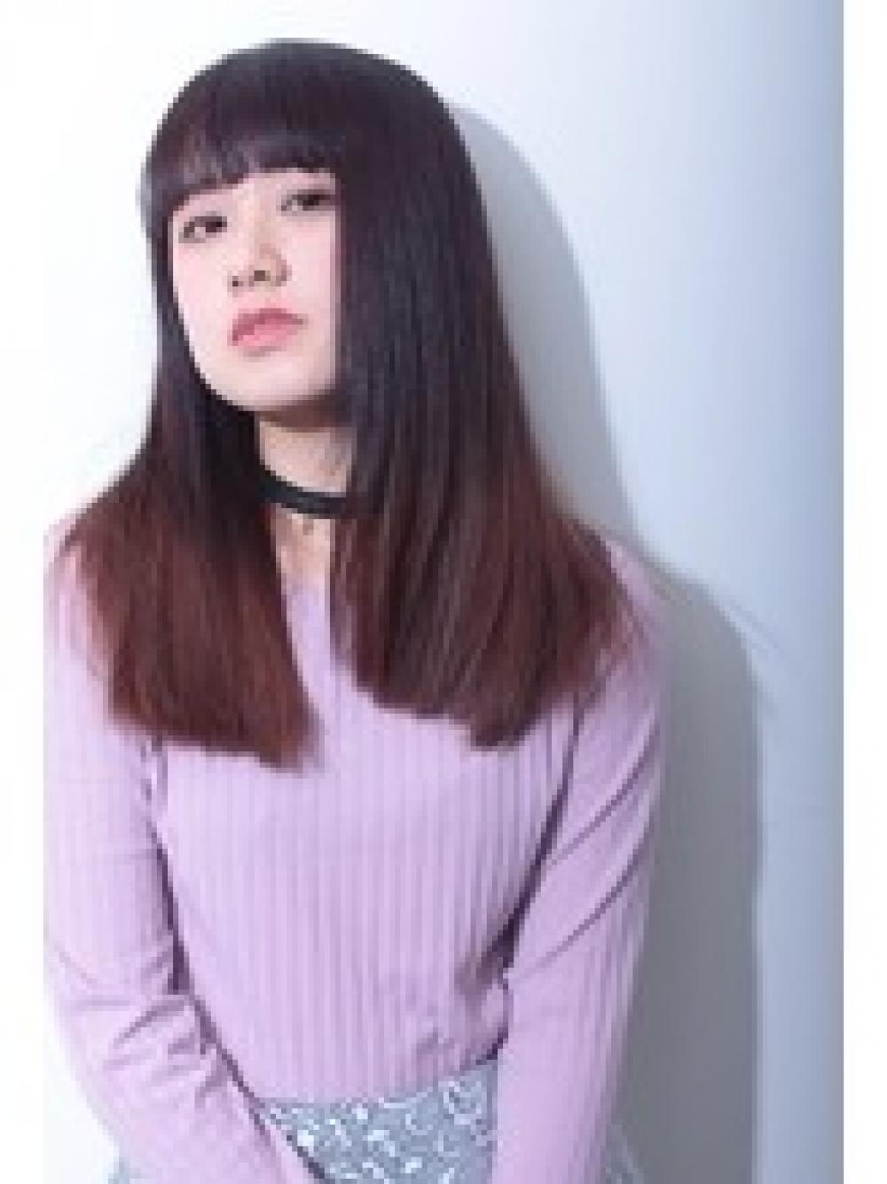 ツヤサラストレート×グラデーション