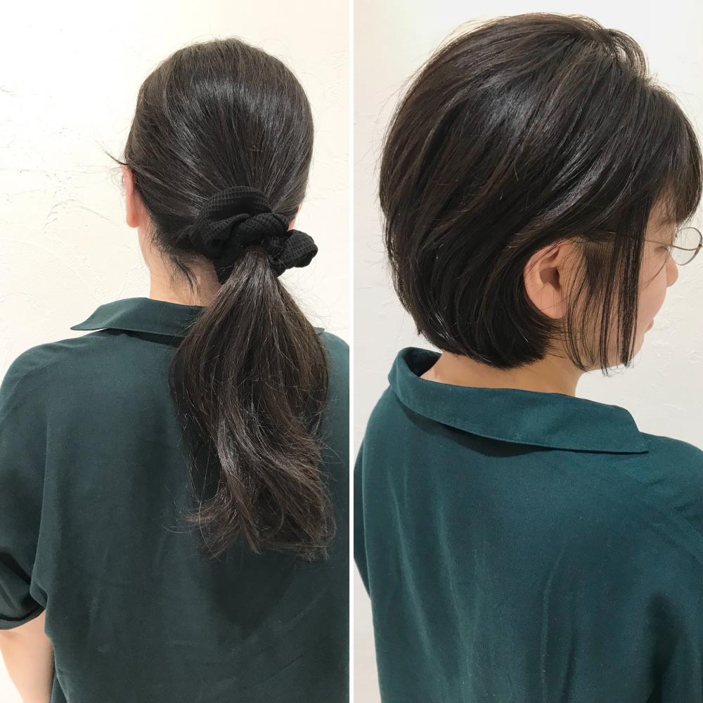 ショートボブ