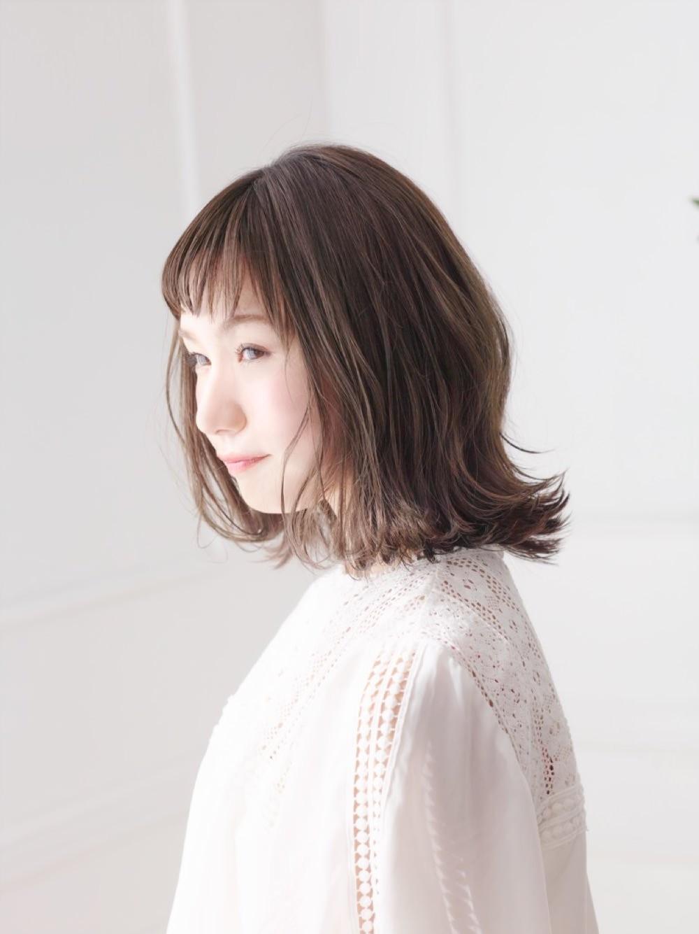 ゆるふわ外ハネほつれウェーブ