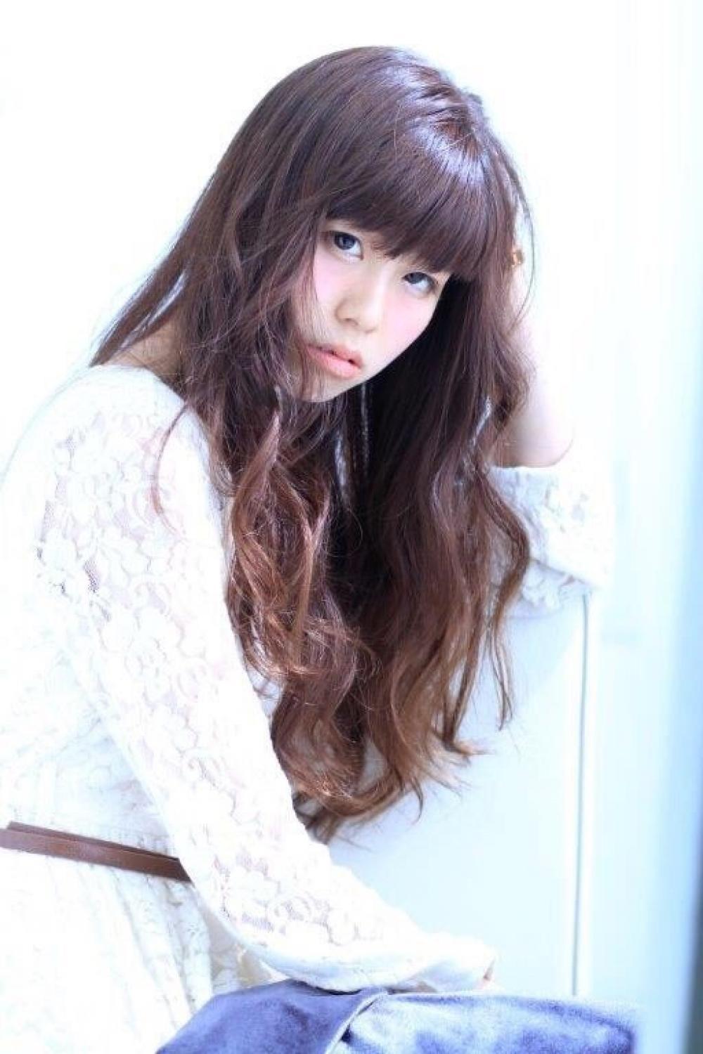 大人可愛いエアリーロング