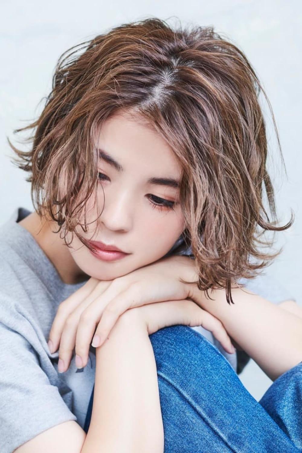 【ブリーチなし】ナチュラルグラデ×ウェーブボブ｜サブ写真②