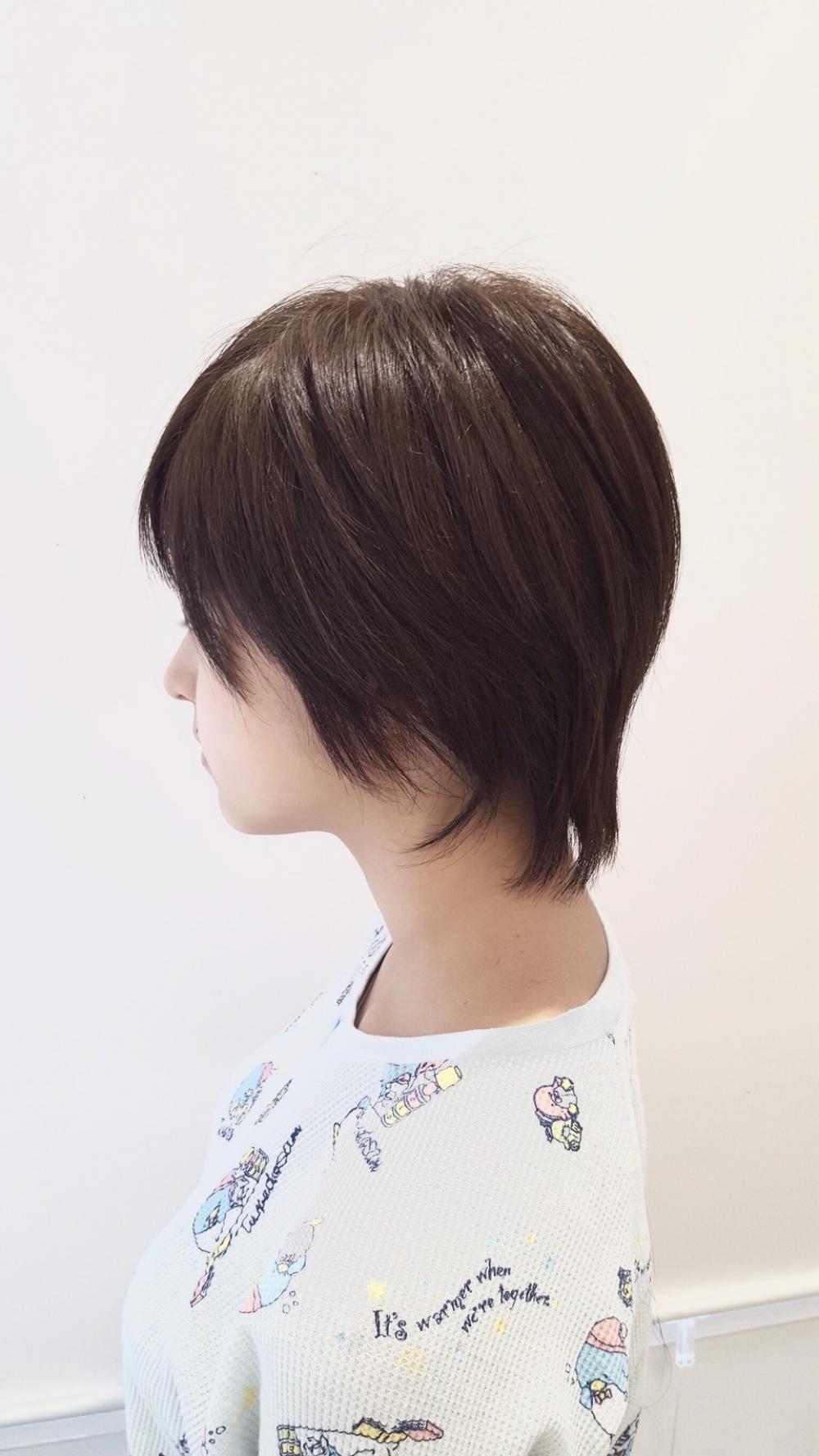 伸ばしかけショート