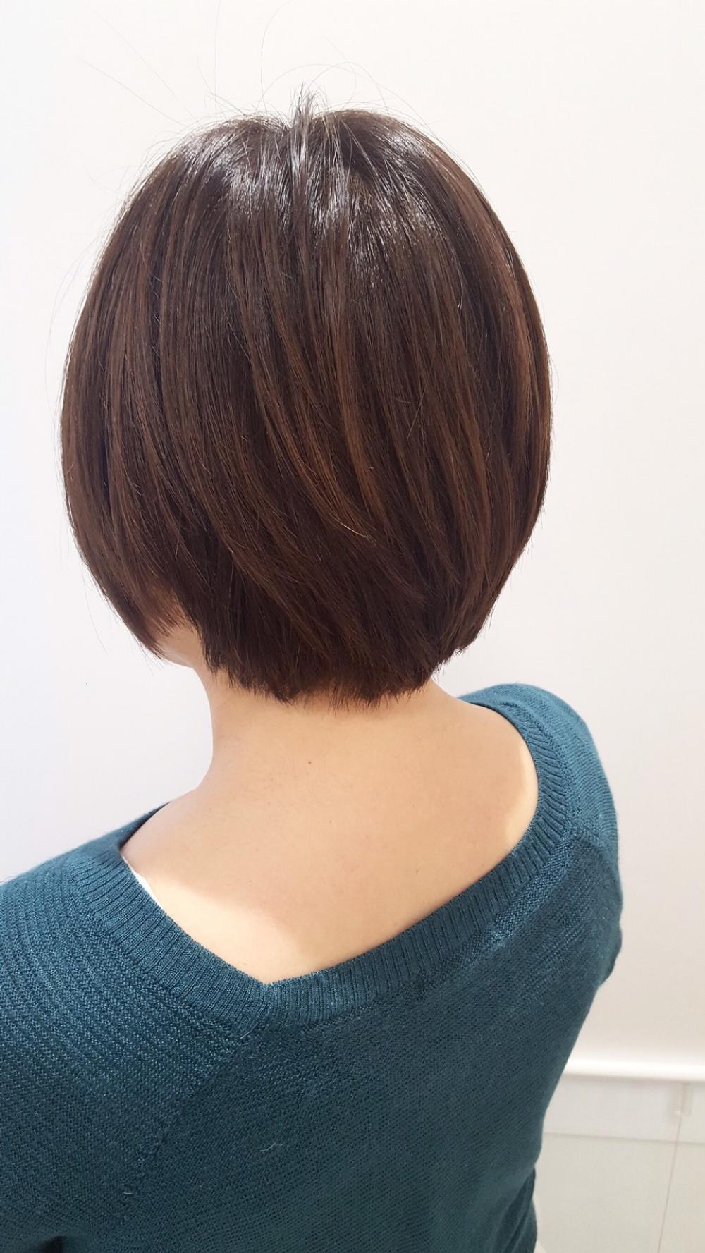 コンパクトショートボブ