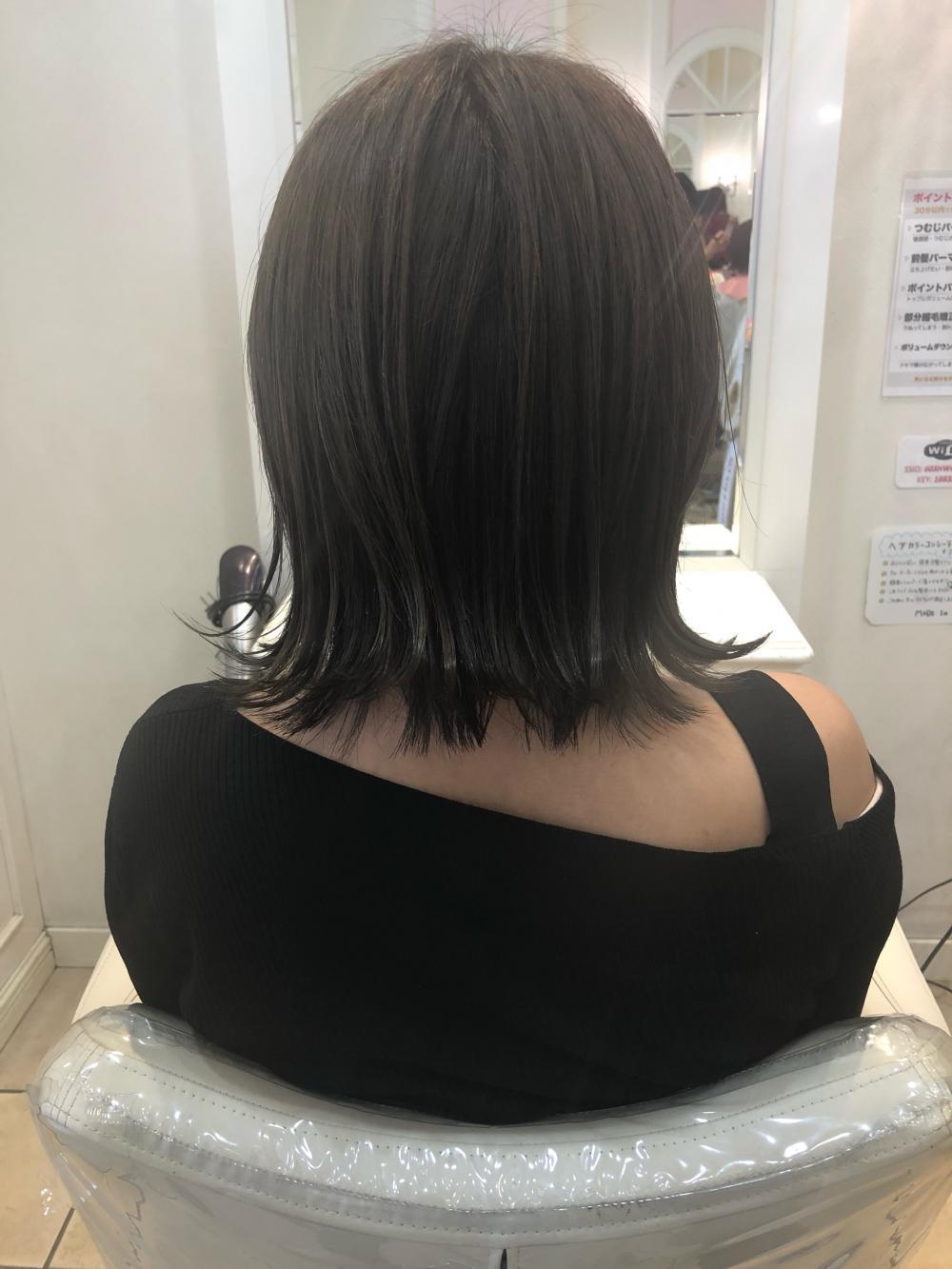 切りっぱなしボブ☆外ハネ｜サブ写真②