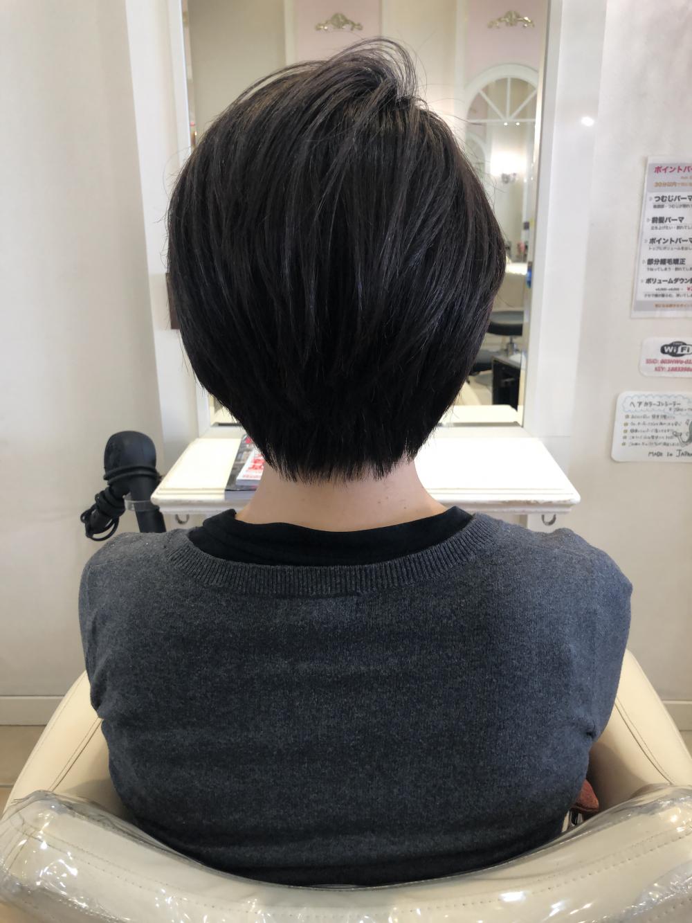 大人ショートボブ｜サブ写真②