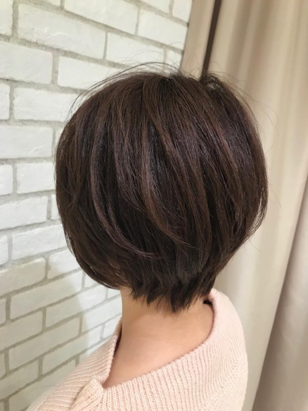 ふんわりガーリーショートスタイル