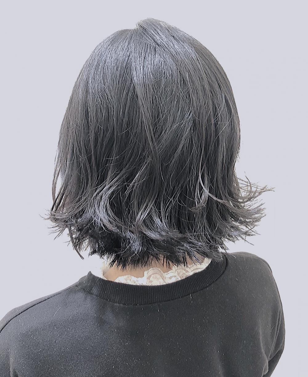 切りっぱなしボブ