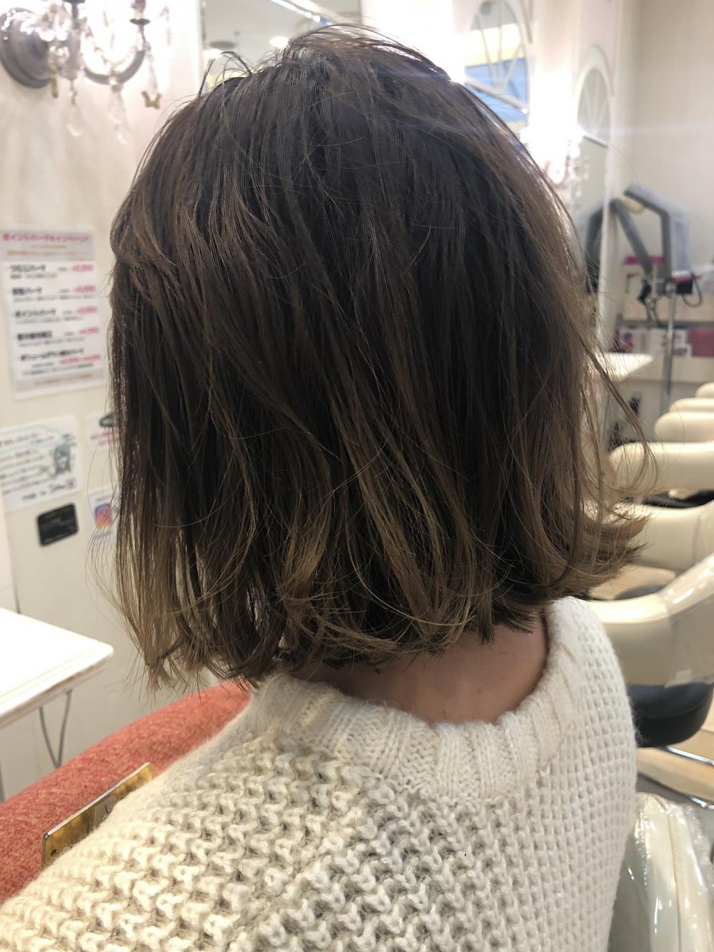 切りっぱなしボブ｜サブ写真②