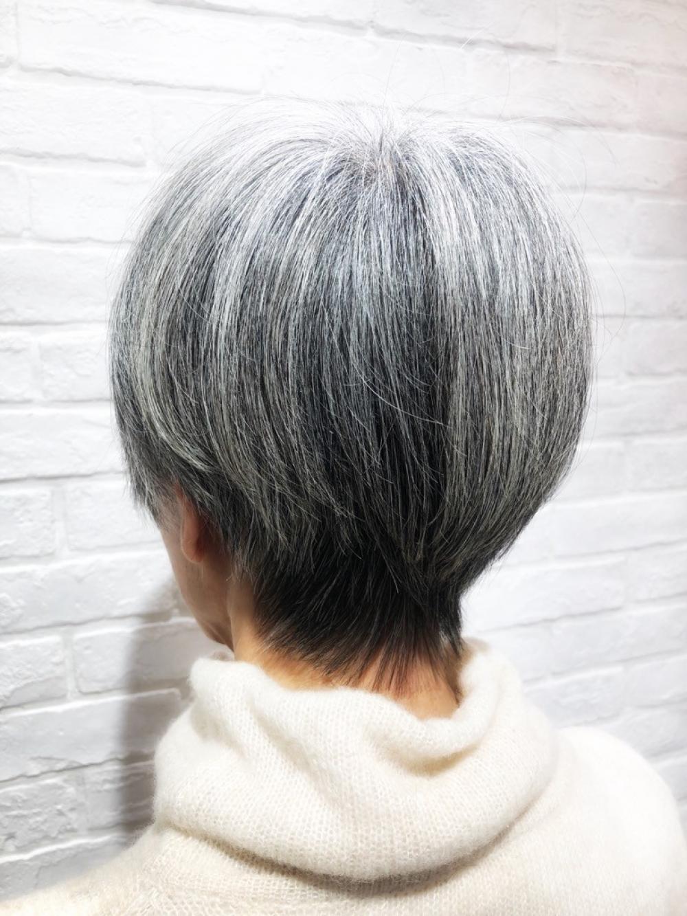大人カッコイイハンサムショート